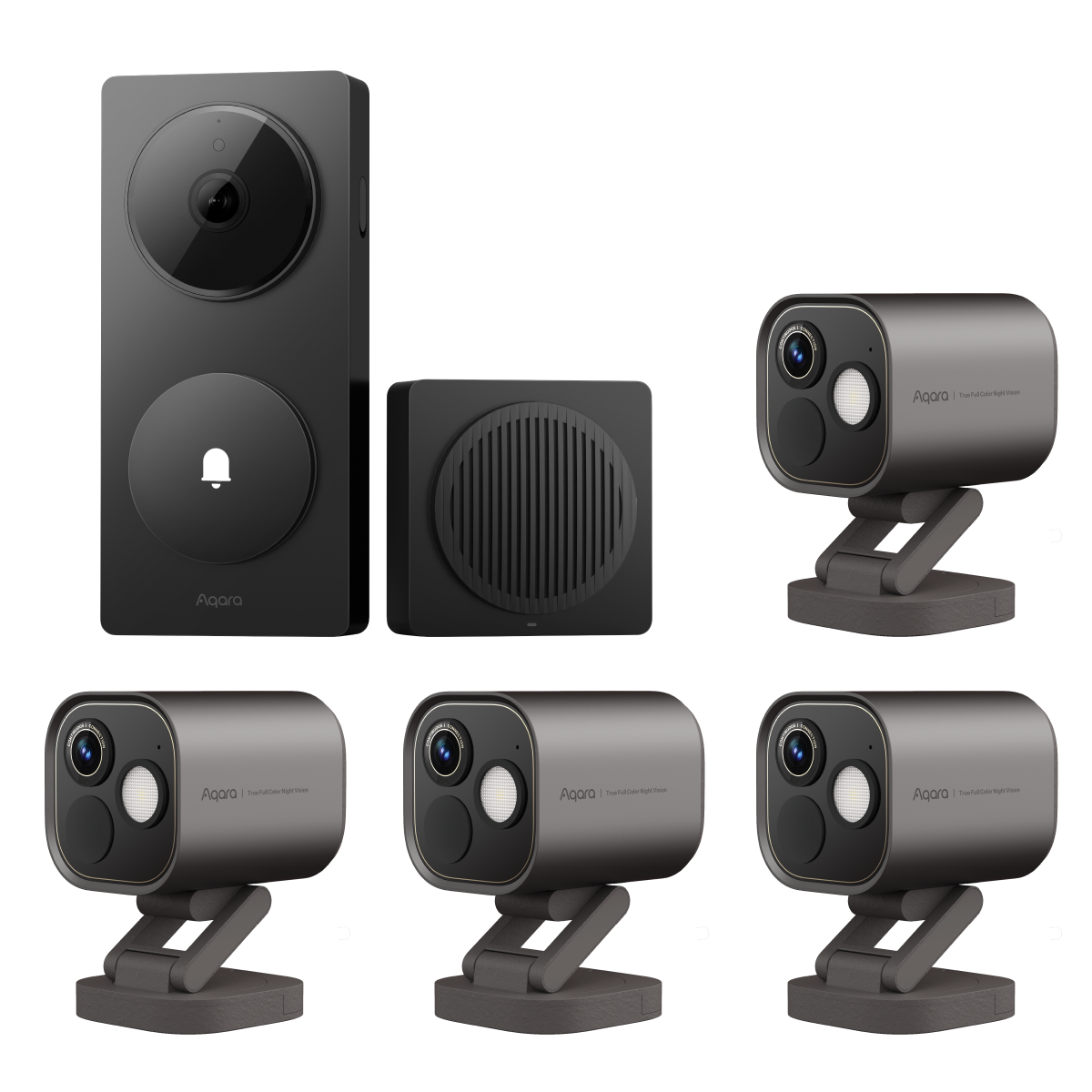 【新品・未使用】Aqara Doorbell Camera Hub G410 Doorbell Camera Hub G410 + Camera Hub G5 Pro (4 Pack) – Aqara LLC