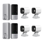 Smart Lock U400 (2 Pack) + Camera Hub G5 Pro (4 Pack)