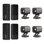Smart Lock U400 (2 Pack) + Camera Hub G5 Pro (4 Pack)