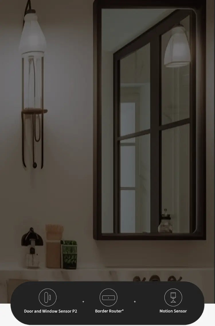 Aqara Door and Window Sensor P2 – Advanced Matter Support Home Security Solution