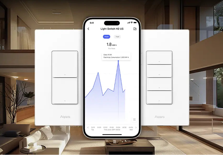 Aqara Smart Light Switch H2 US