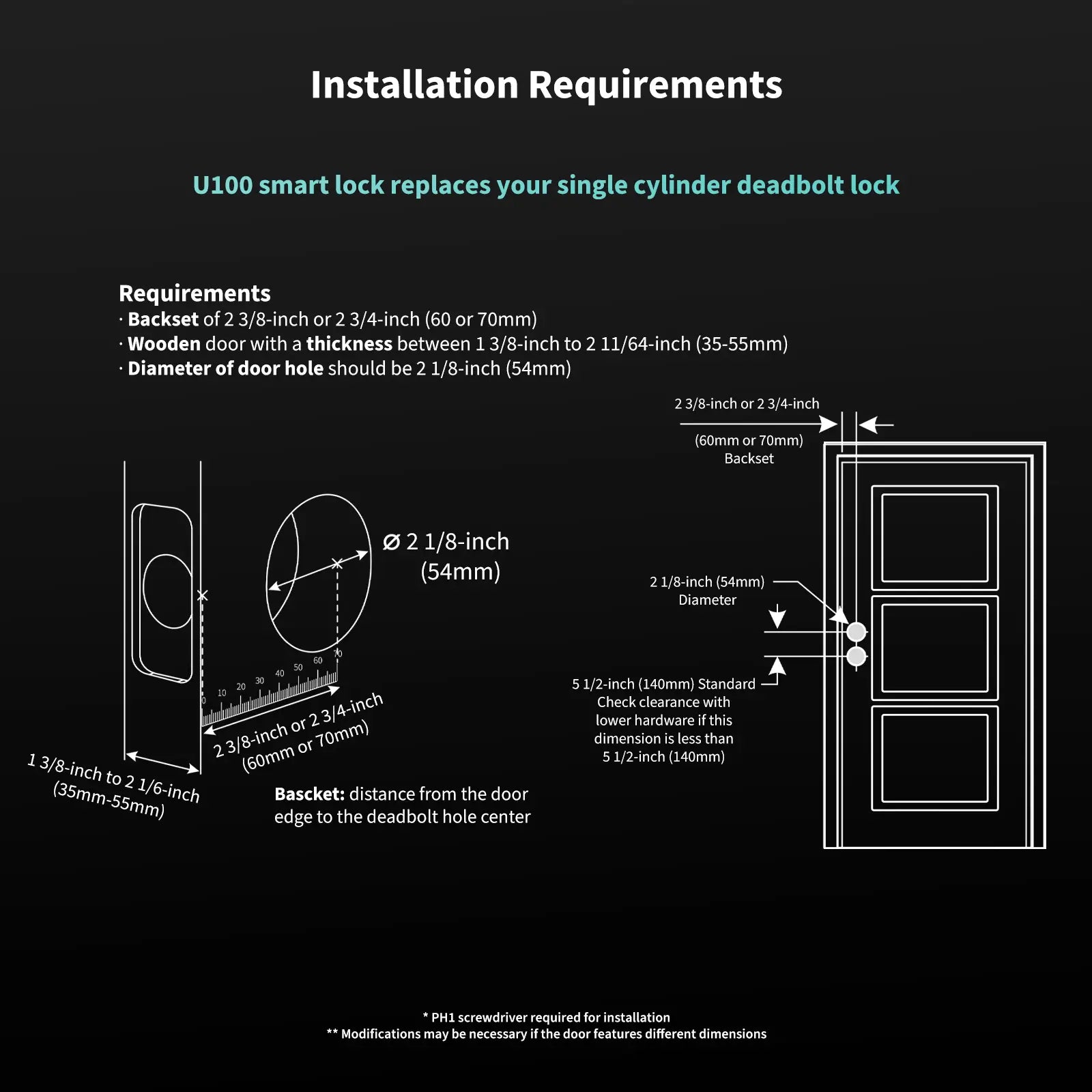 Smart Lock U100 + Hub M2 + G4 Doorbell