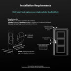 Smart Lock U100 + Hub M2 + G4 Doorbell