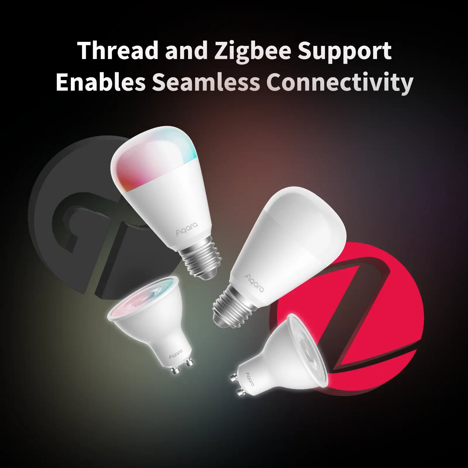 Aqara LED Bulb T2 E26 – Dual Matter & Zigbee Connectivity