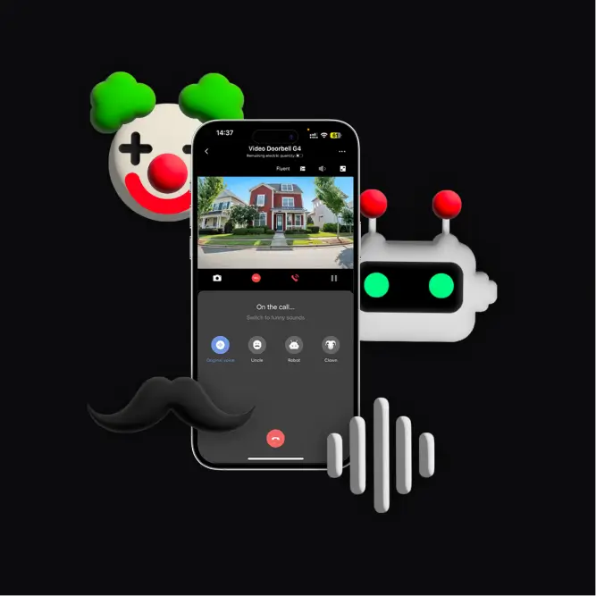 Aqara video doorbell G4 - voice change option
