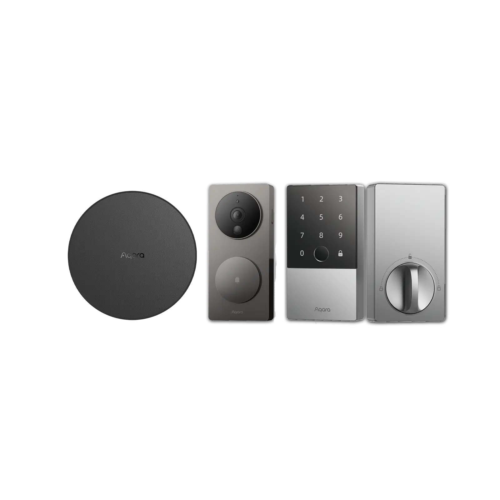 Smart Lock U100 + Hub M2 + G4 Doorbell