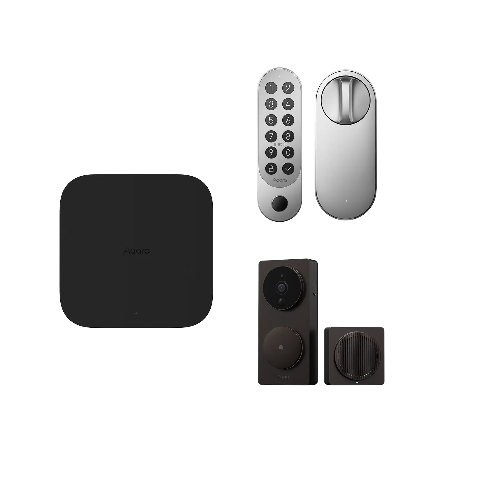 Smart Lock U200 + Hub M3 + Doorbell G4