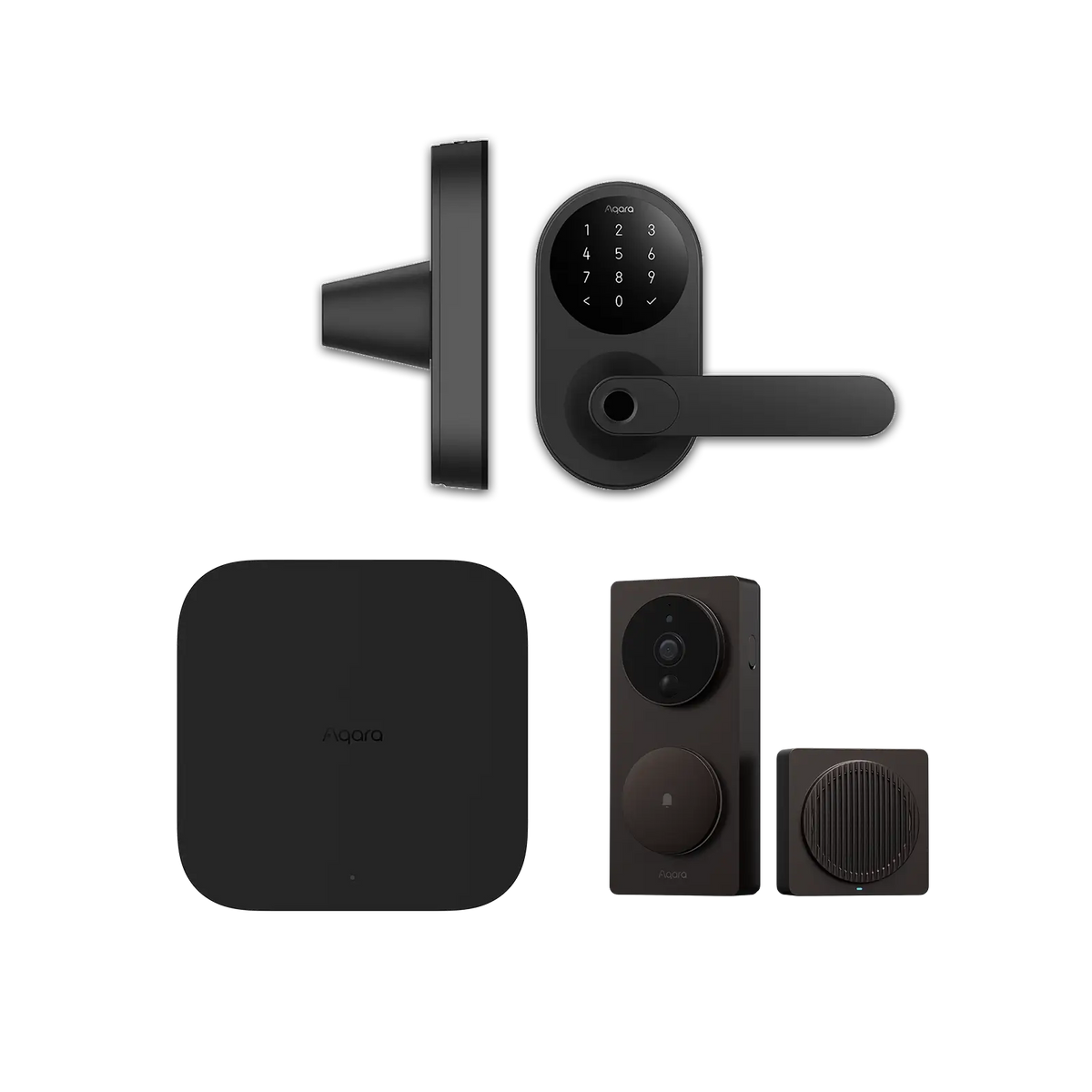 Aqara Ultimate Smart Entry Kit: U300 Lock, G4 Doorbell Camera & M3