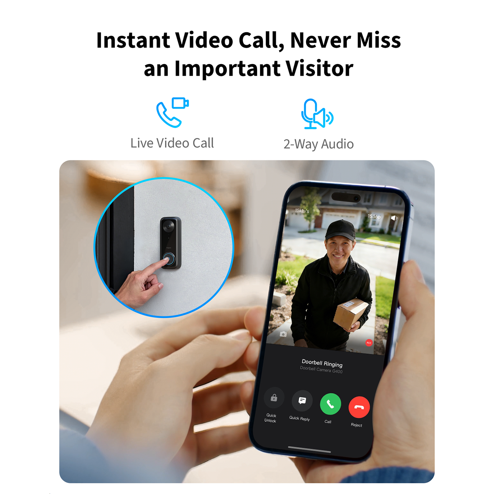 Doorbell Camera G400 (Wired)
