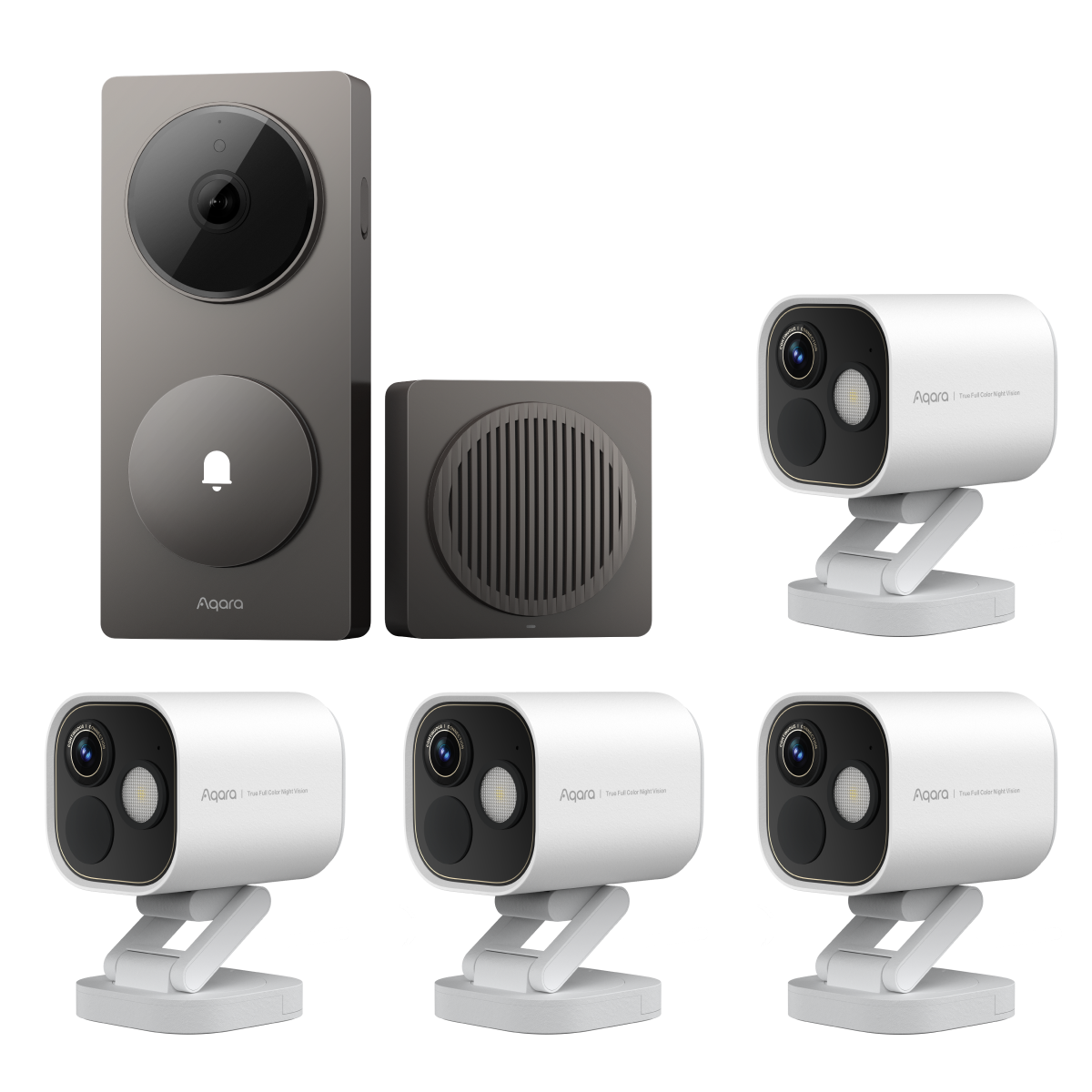 Doorbell Camera Hub G410 + Camera Hub G5 Pro (4 Pack) – Aqara LLC Doorbell Camera Hub G410 + Camera Hub G5 Pro (4 Pack) – Aqara LLC