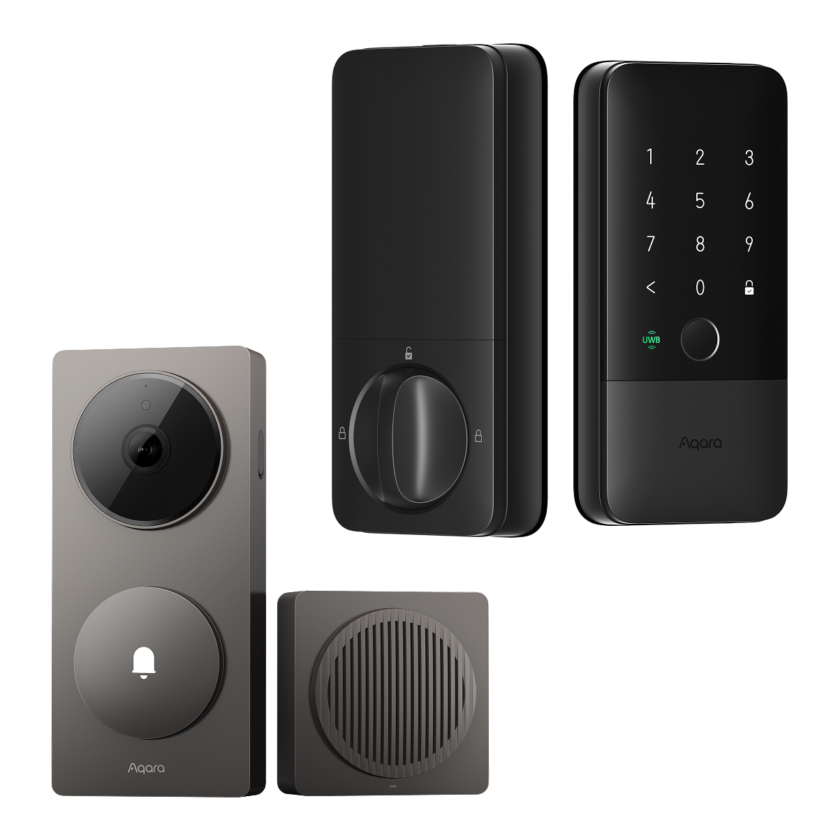 Smart Lock U400 and Doorbell Camera Hub G410