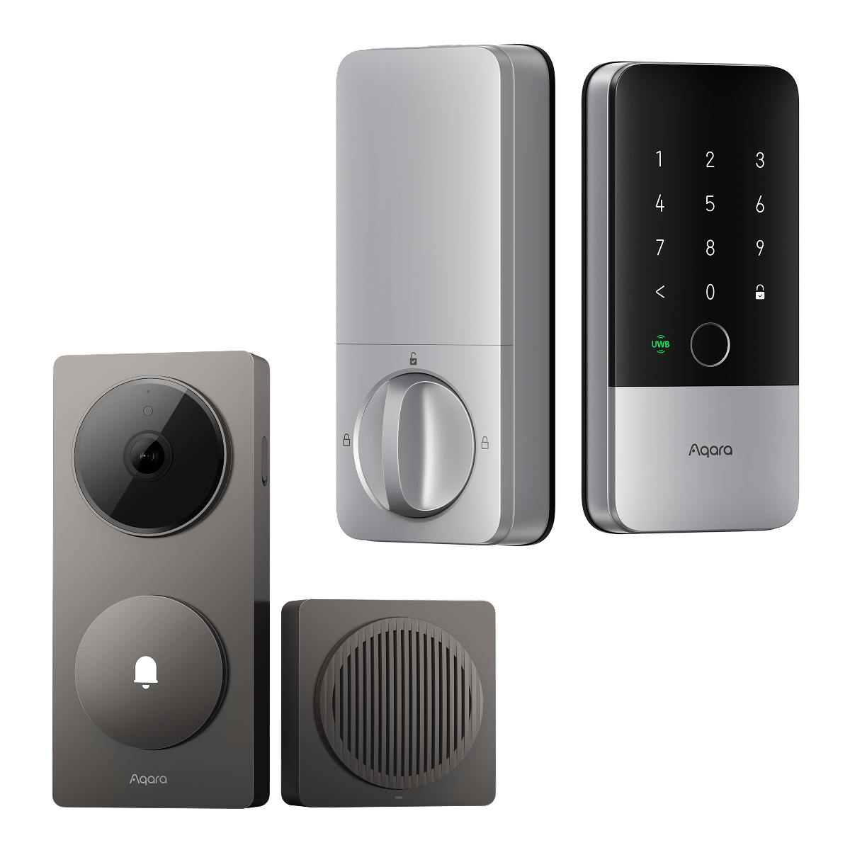 Smart Lock U400 and Doorbell Camera Hub G410