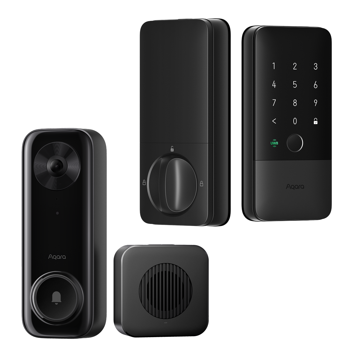 Smart Lock U400+Doorbell Camera G400 (Wired)