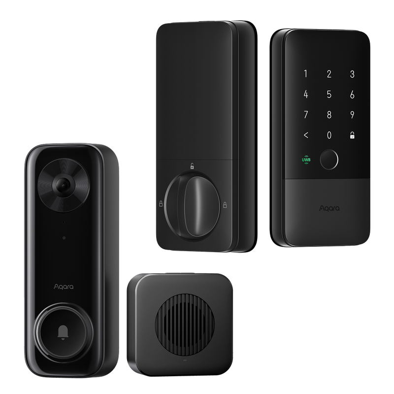 Smart Lock U400 and Doorbell Camera G400 (Wired)