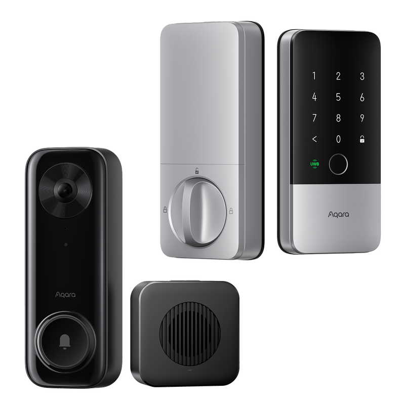 Smart Lock U400 and Doorbell Camera G400 (Wired)
