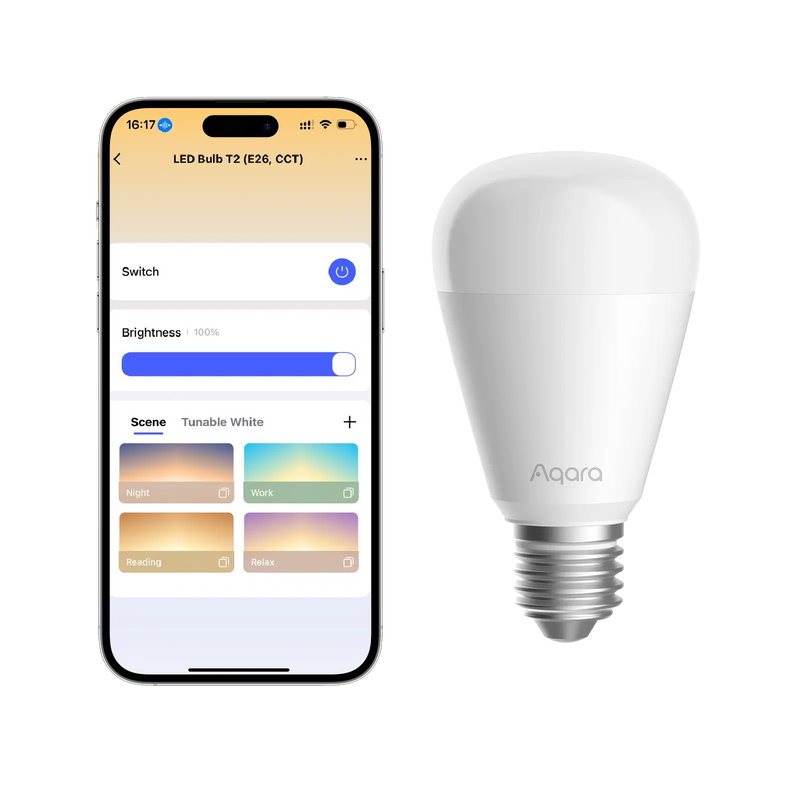 Aqara Smart Bulb T2   E26 E27 