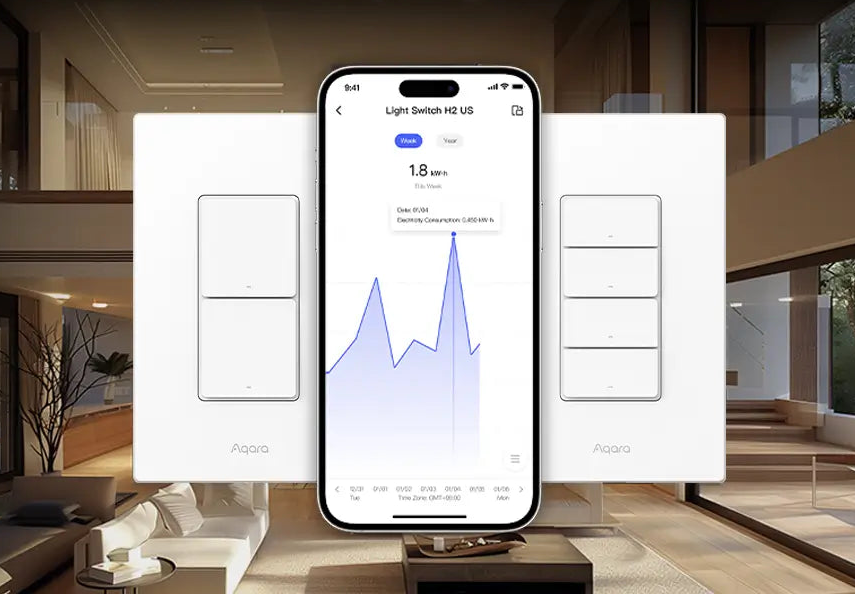Aqara Smart Light Switch H2 US 