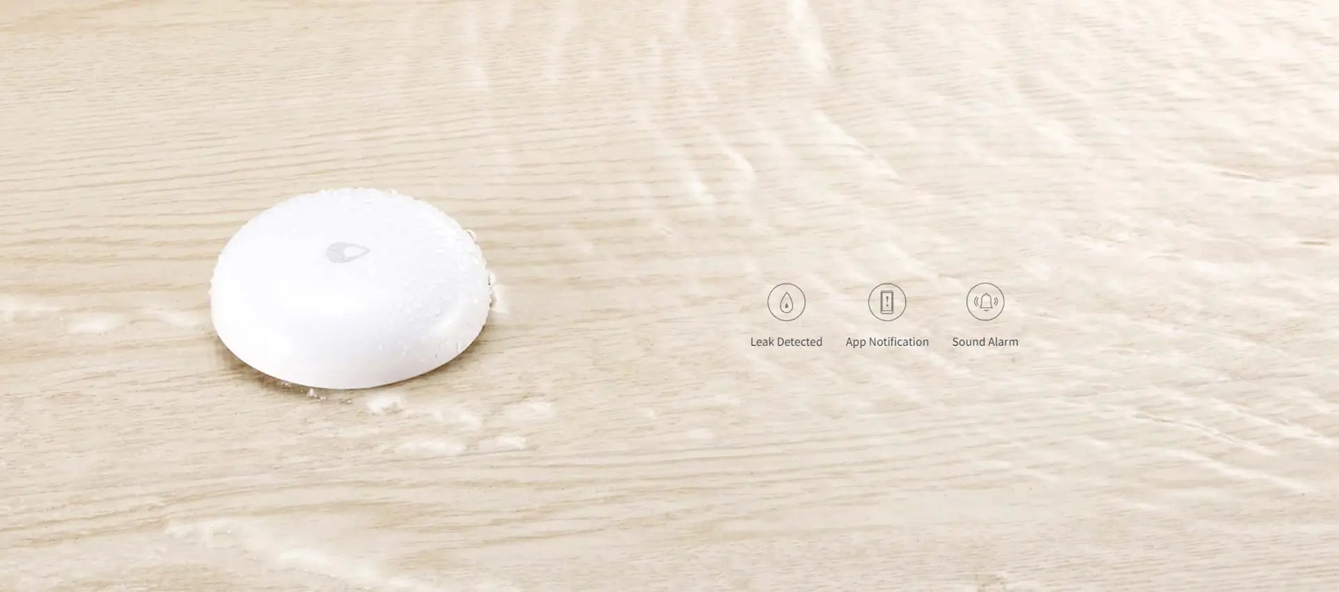 Aqara water leak sensor- water leak alarm 