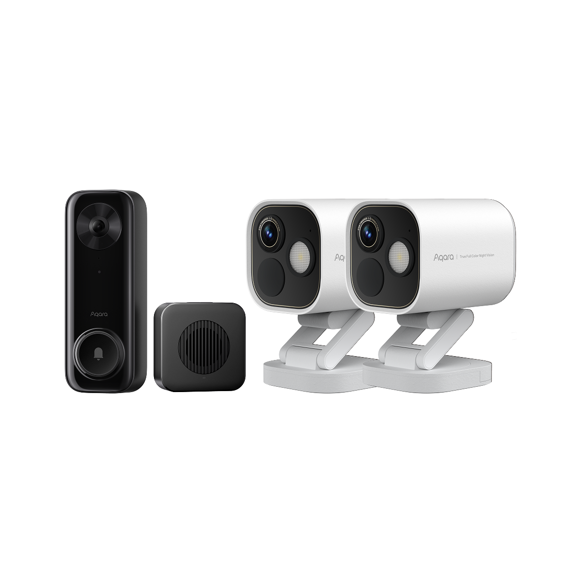 Camera Hub G5 Pro 2 Pack and Doorbell Camera G400 (Wired)
