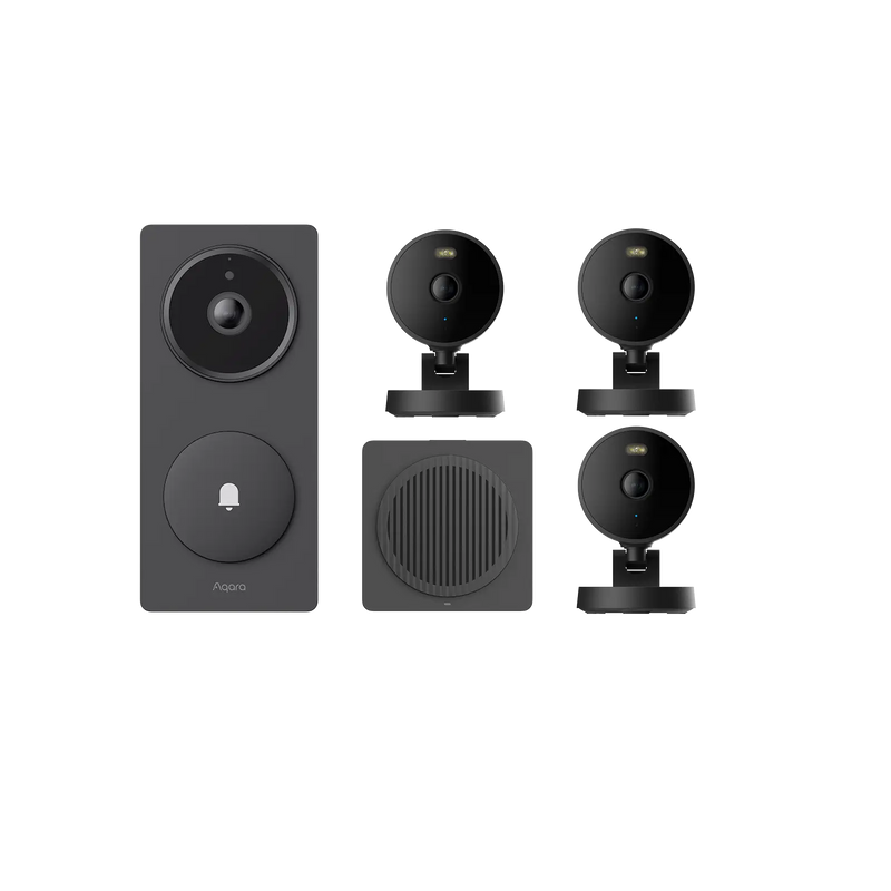 Doorbell Camera Hub G410 and Camera G100 3 Pack