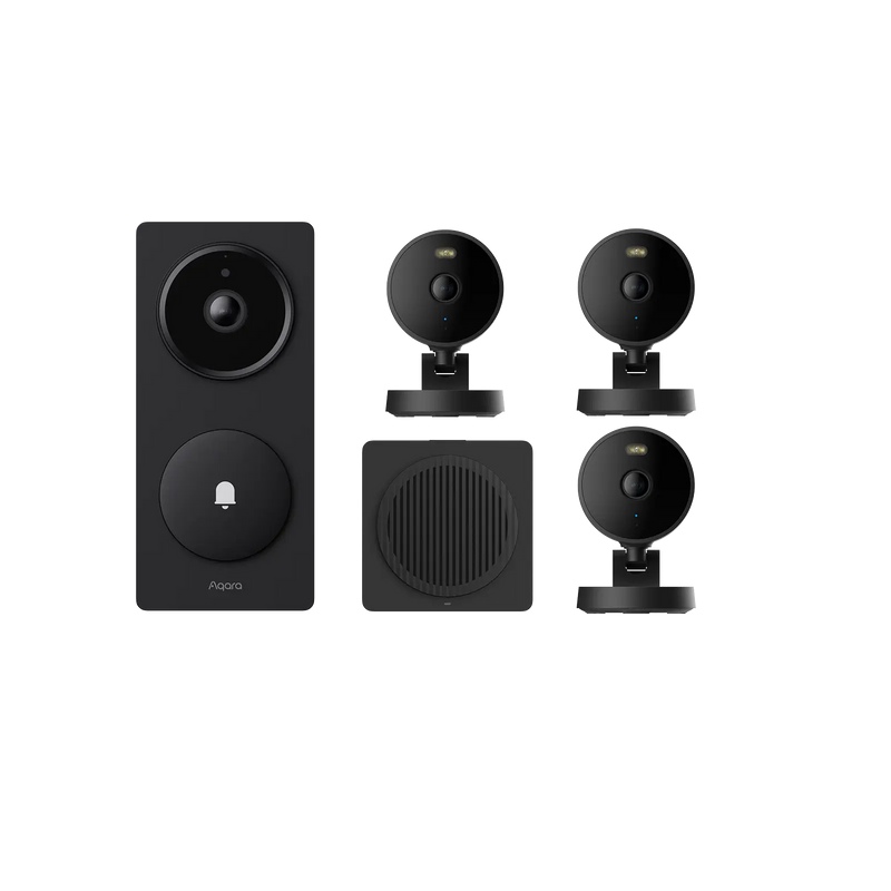 Doorbell Camera Hub G410 and Camera G100 3 Pack