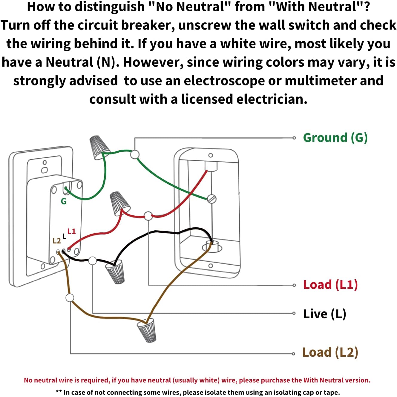 Aqara Smart Wall Switch  (No Neutral)