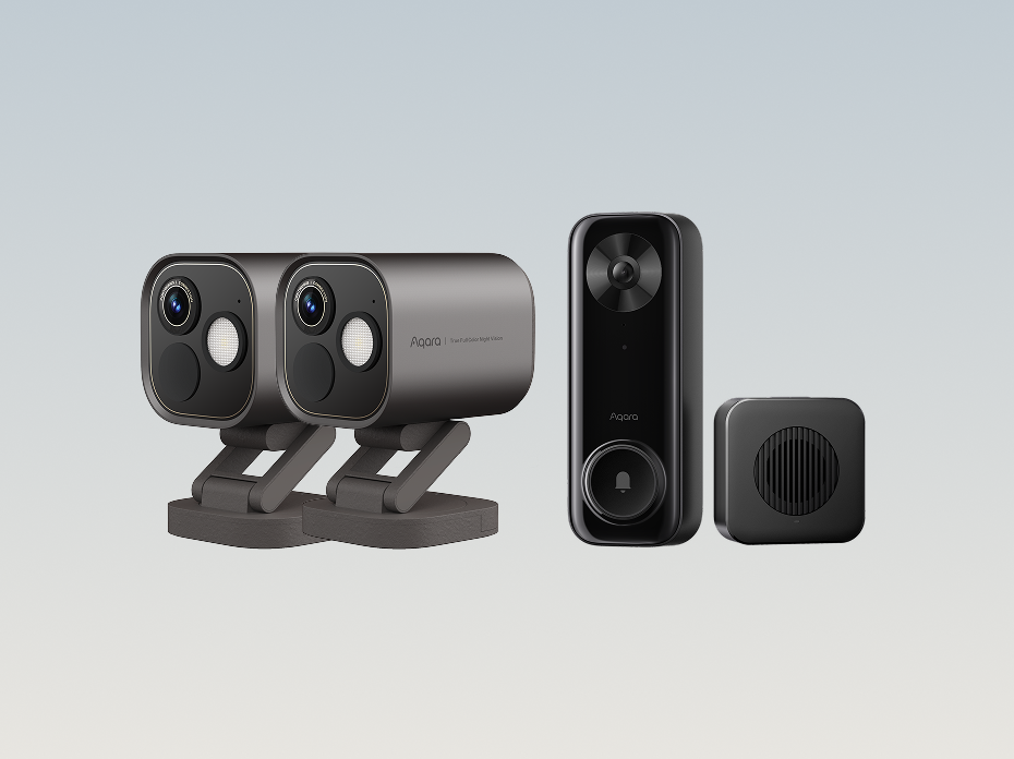 Camera Hub G5 Pro 2 Pack and Doorbell Camera G400 (Wired)