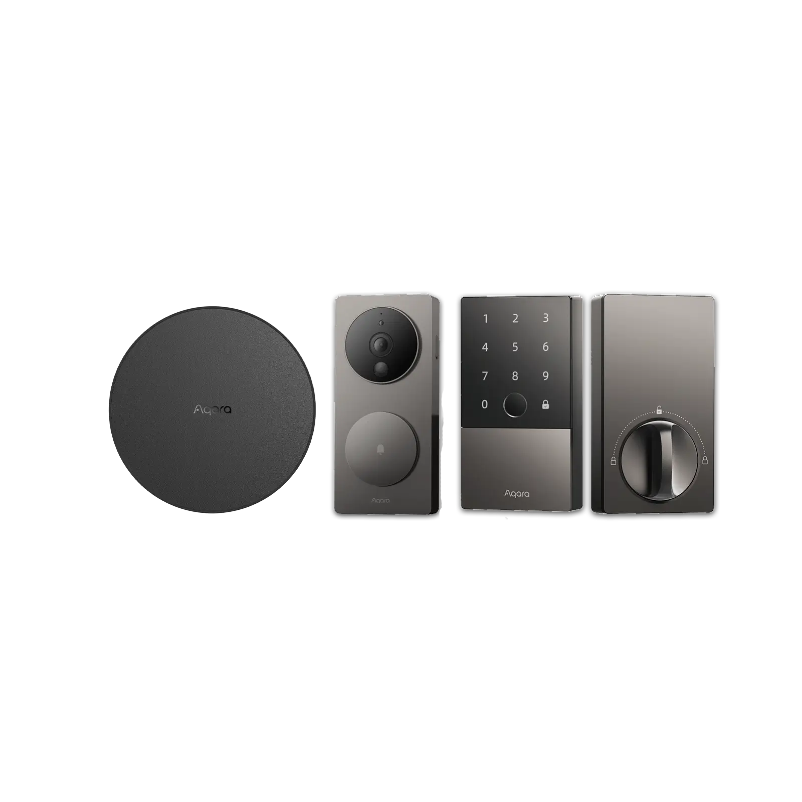 Smart Lock U100 + Hub M2 + G4 Doorbell