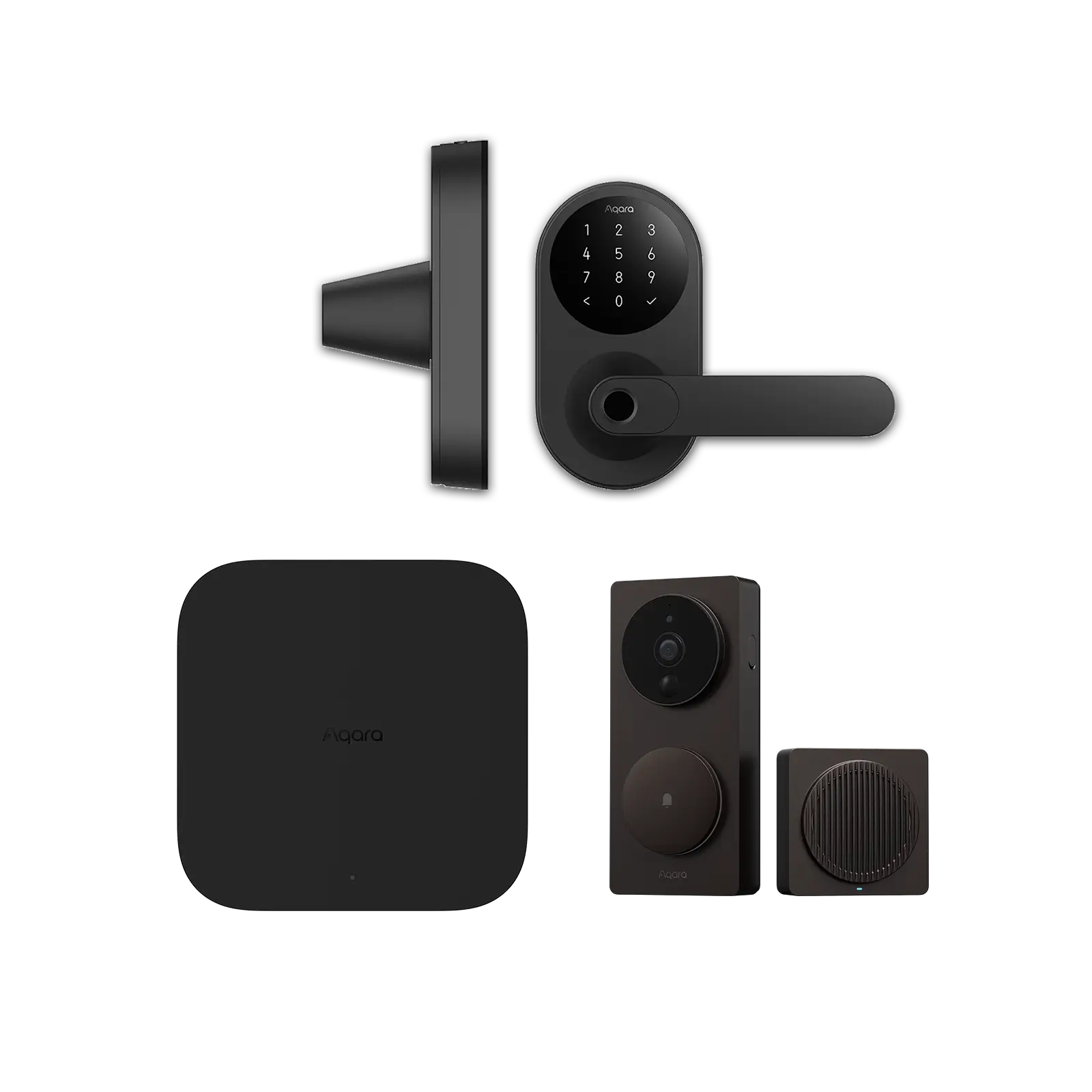 Smart Lock U300 + Hub M3 + Video Doorbell G4