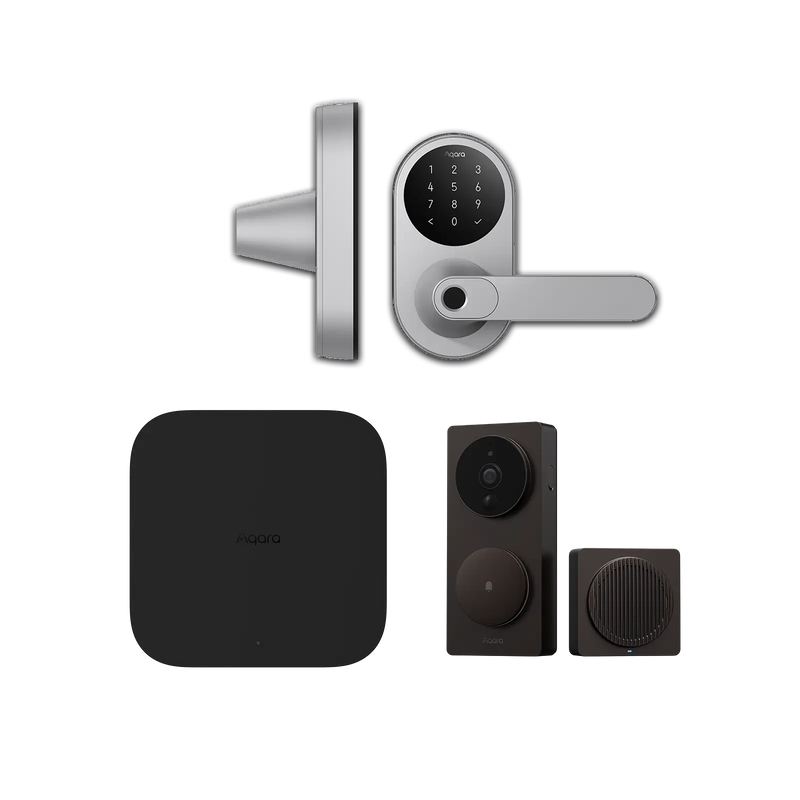 Smart Lock U300 + Hub M3 + Video Doorbell G4
